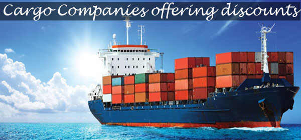 Cargo Companies offering discounts on International shipping quotes